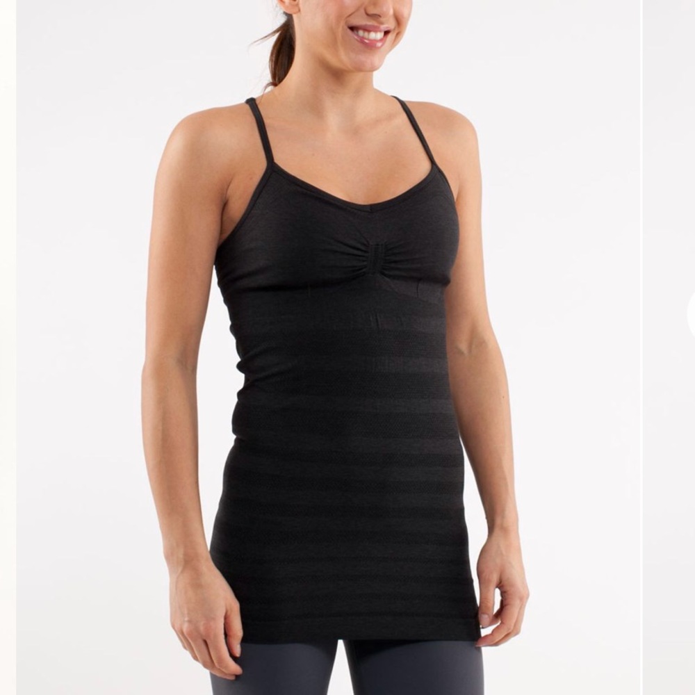 Lululemon Ebb & Flow Tank Top Black Size 4